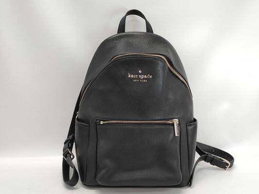 Kate Spade Leather Backpack Black Backpack