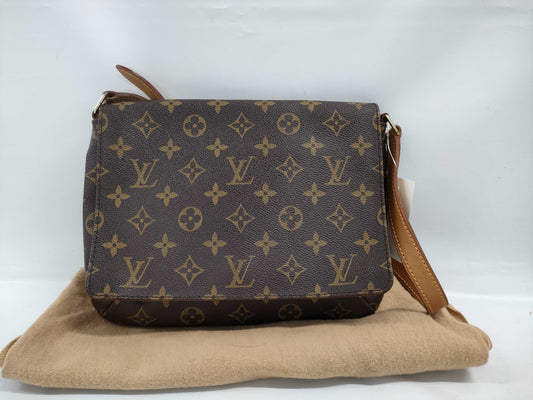 LOUIS VUITTON Monogram M51257 Musette Tango Shoulder Bag