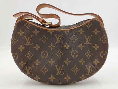 LOUIS VUITTON Monogram Pochette Croissant Handbag