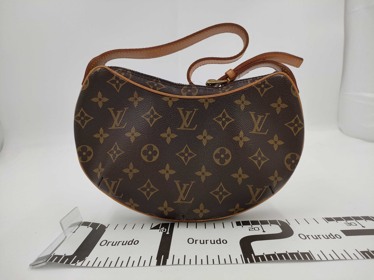 LOUIS VUITTON Monogram Pochette Croissant Handbag