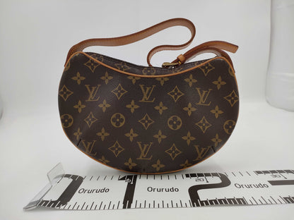 LOUIS VUITTON Monogram Pochette Croissant Handbag