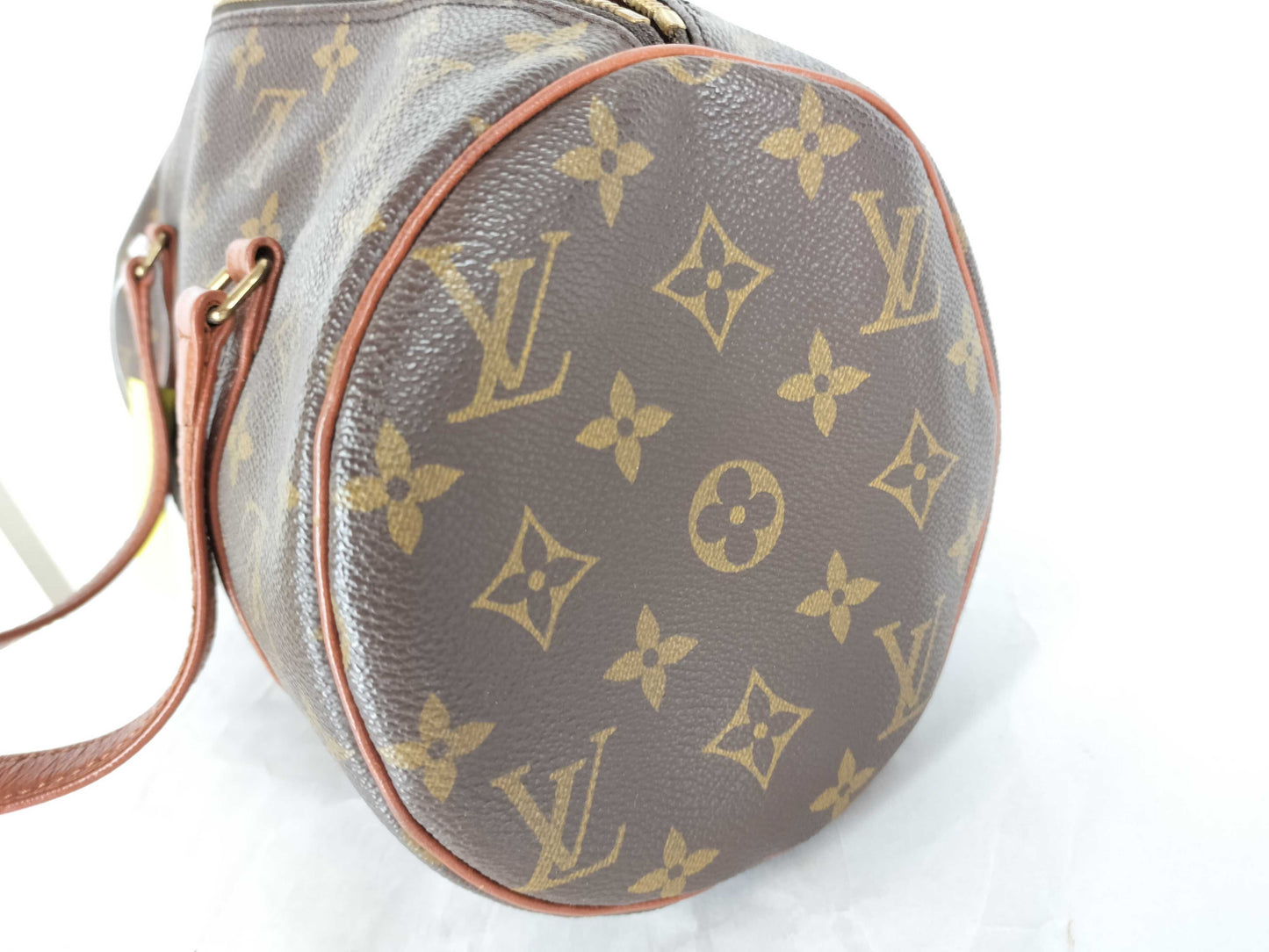 LOUIS VUITTON Monogram Papillon 30 Handbag with Pouch