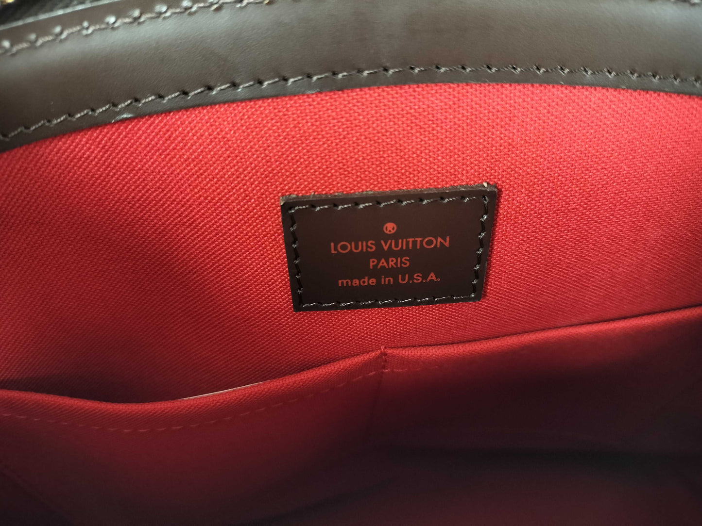 LOUIS VUITTON Damier N41118 Verona MM Handbag