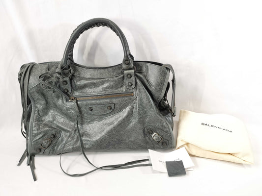 BALENCIAGA The Giant City 115748 467891 The City Handbag