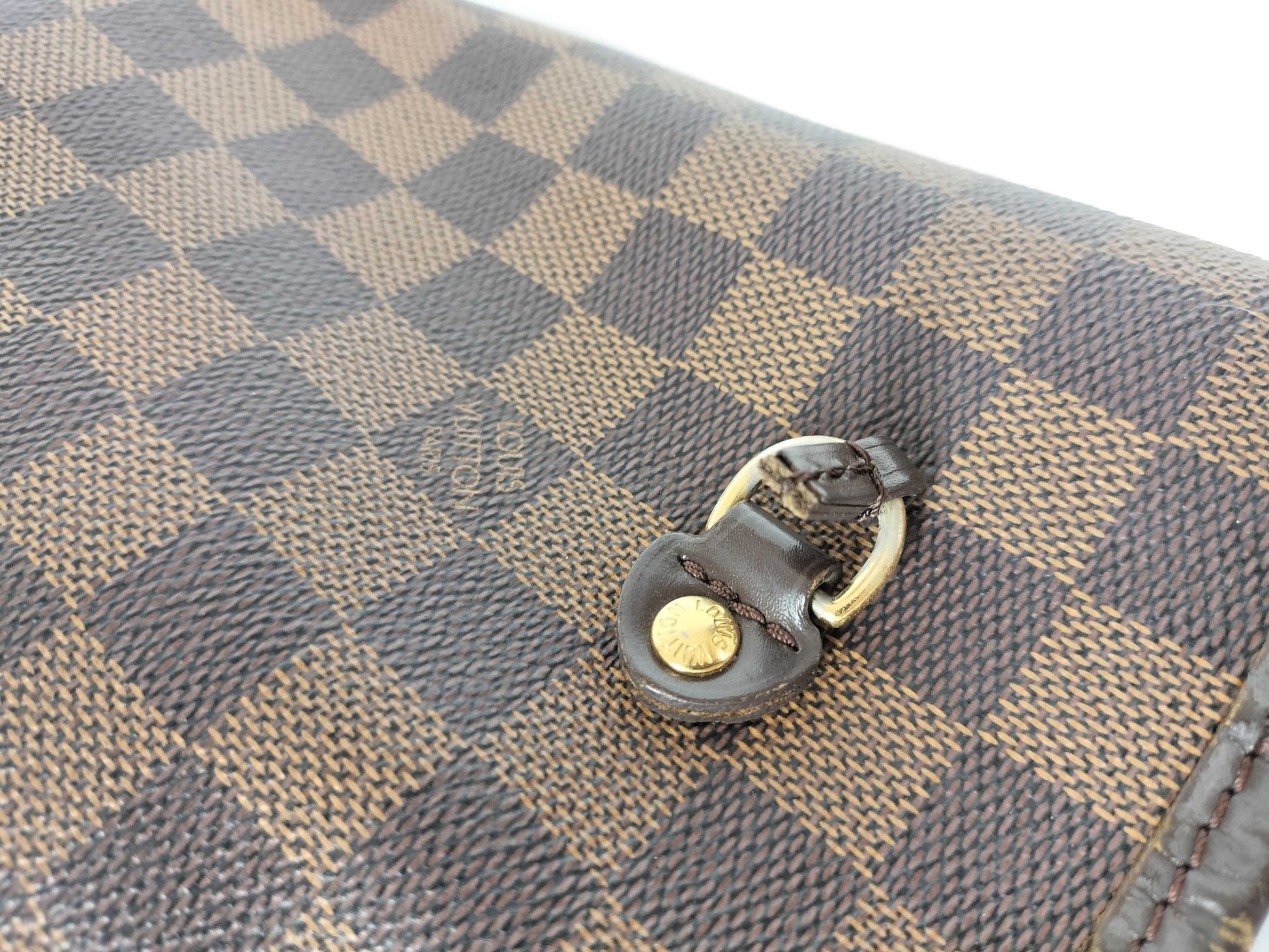 LOUIS VUITTON AR0058 Damier N51105 Neverfull MM Old Model Tote Bag
