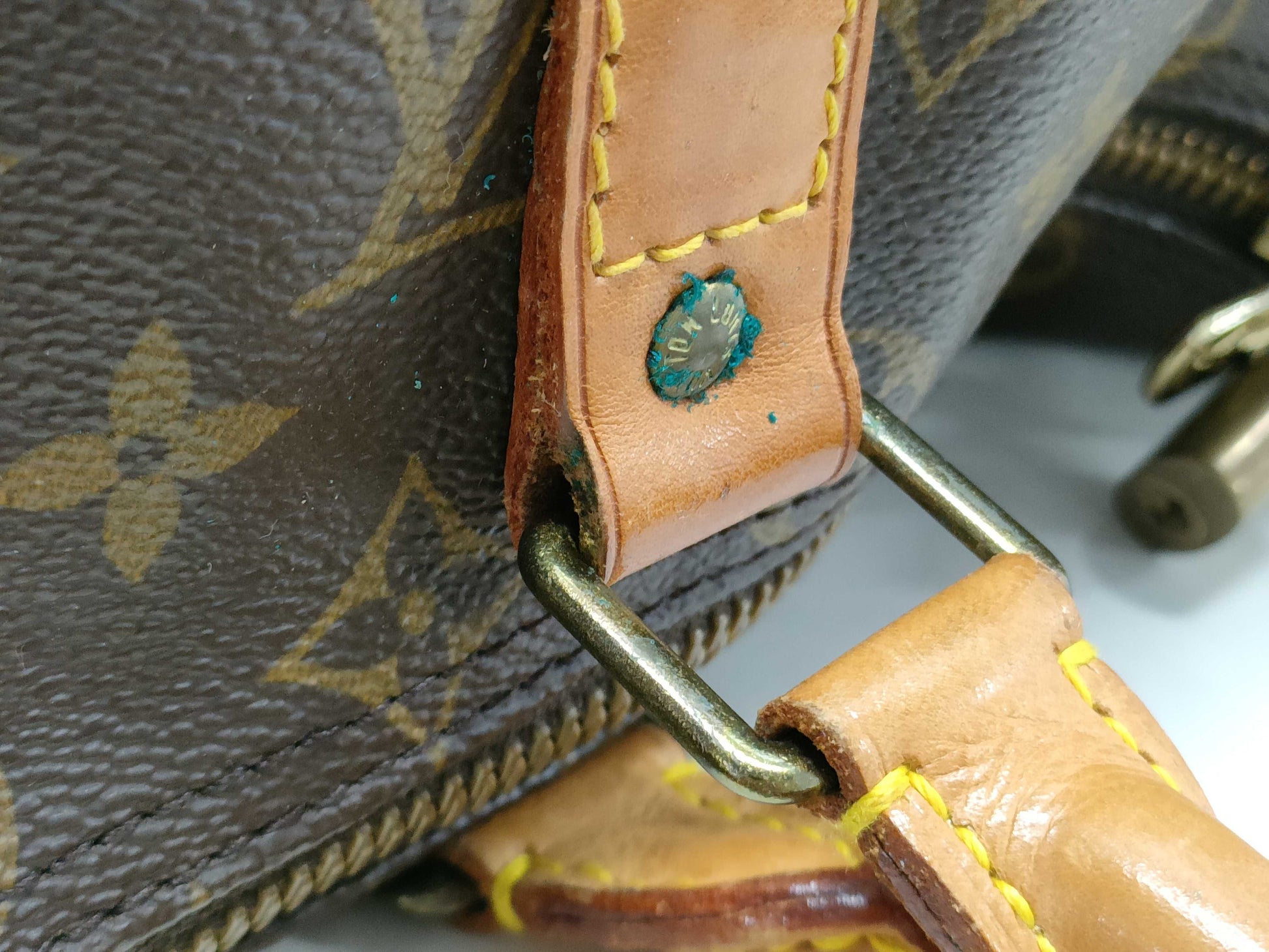 LOUIS VUITTON Monogram M41418 Keepall Bandouliere 45 Boston Bag