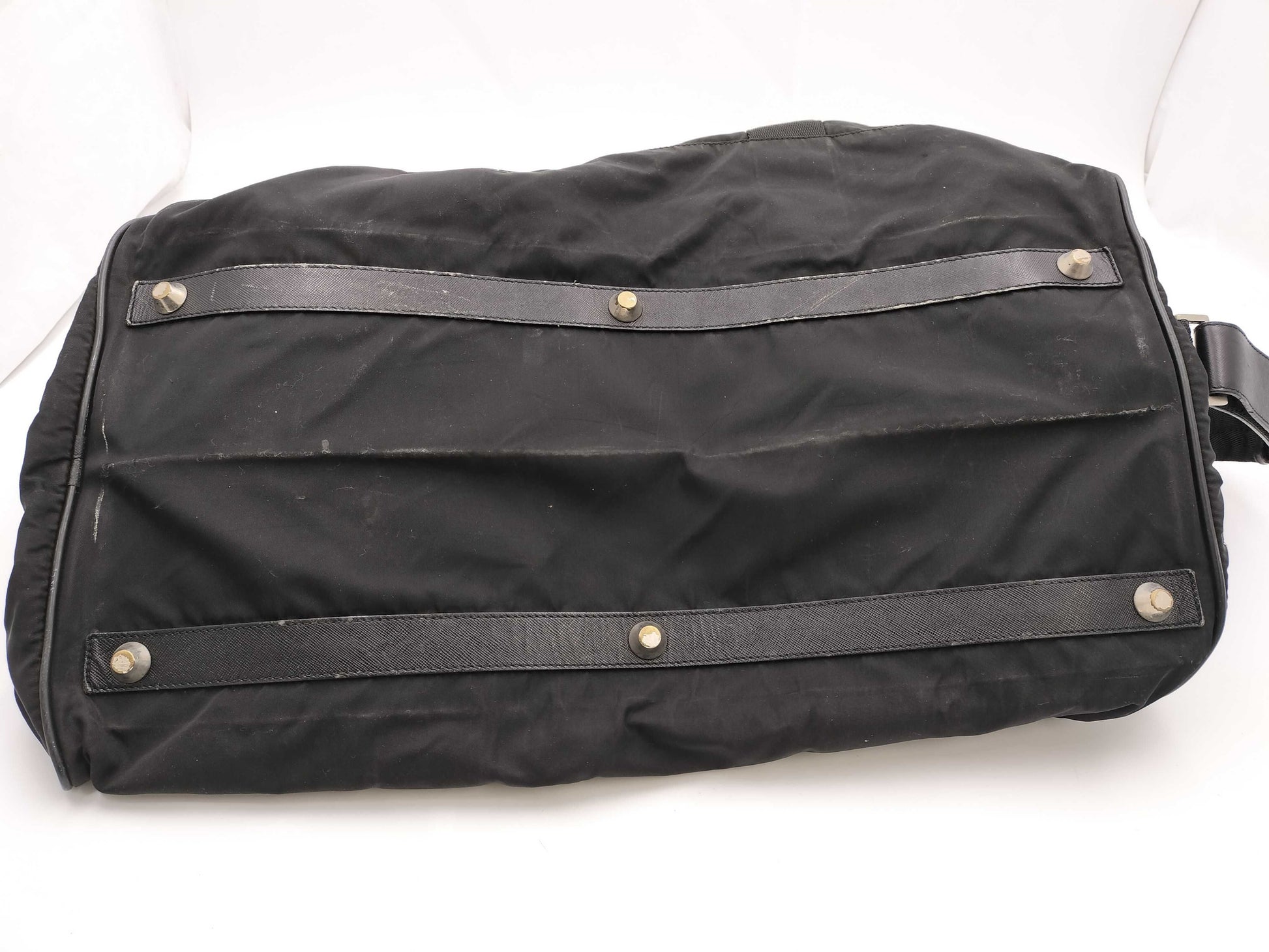 PRADA nylon Boston handbag