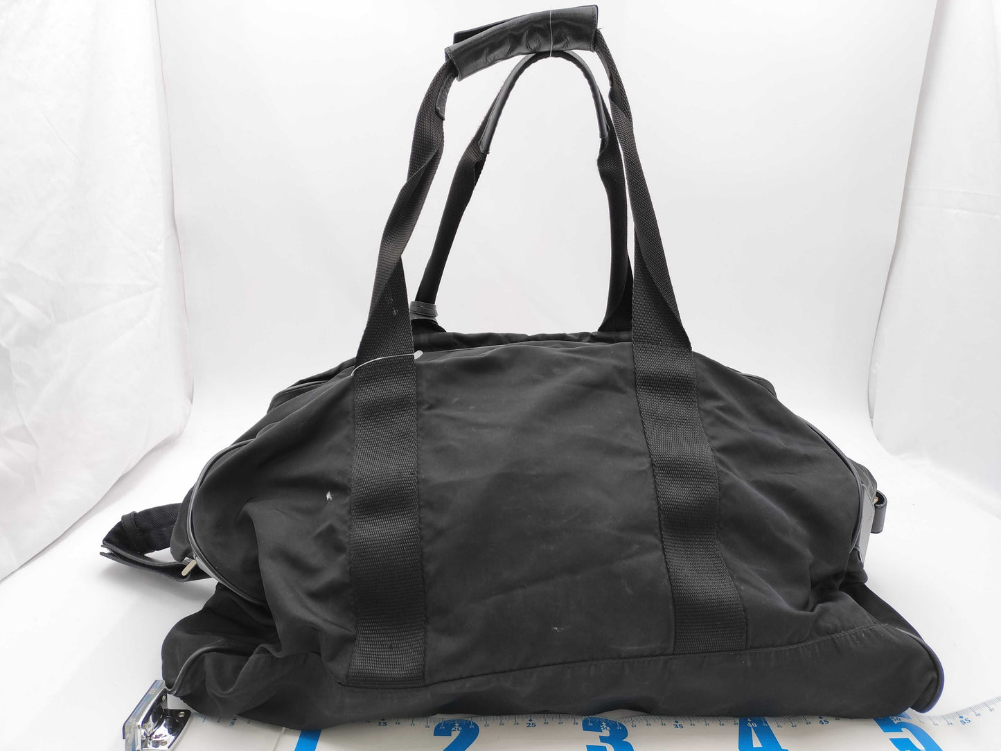 PRADA nylon Boston handbag