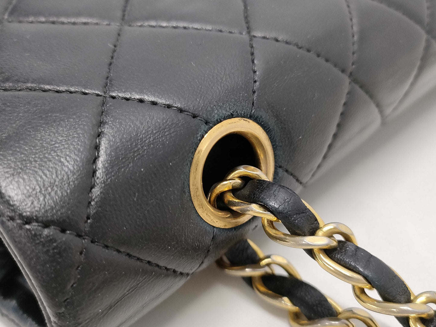 CHANEL Lambskin Matelasse 23 Chain Shoulder Bag 