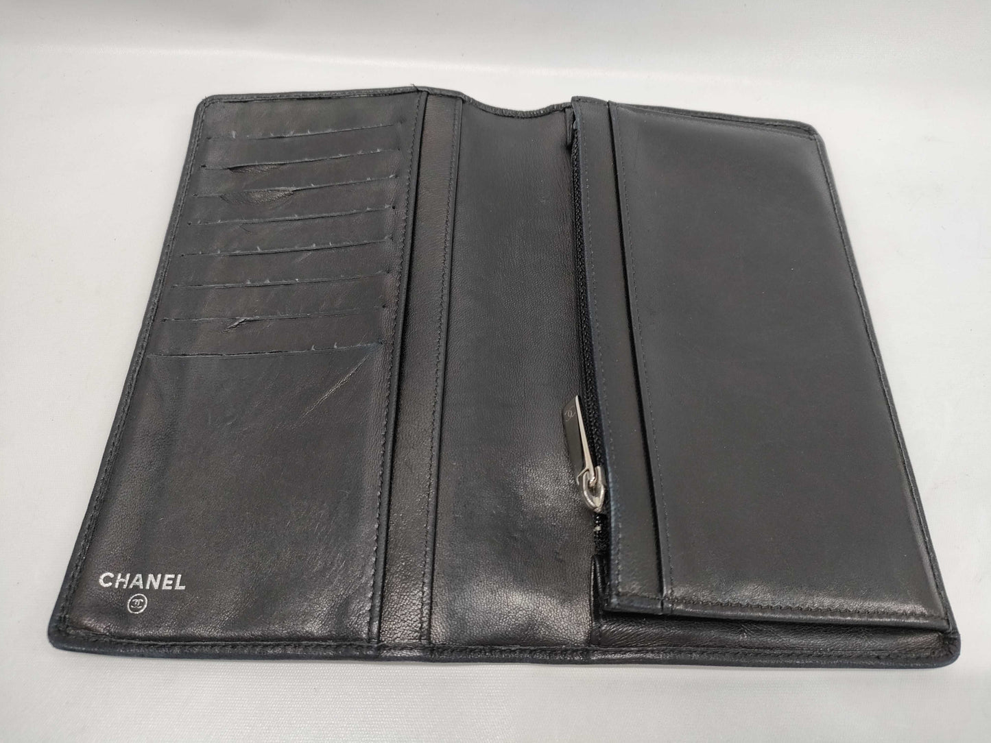 CHANEL Lambskin Mademoiselle Long Wallet
