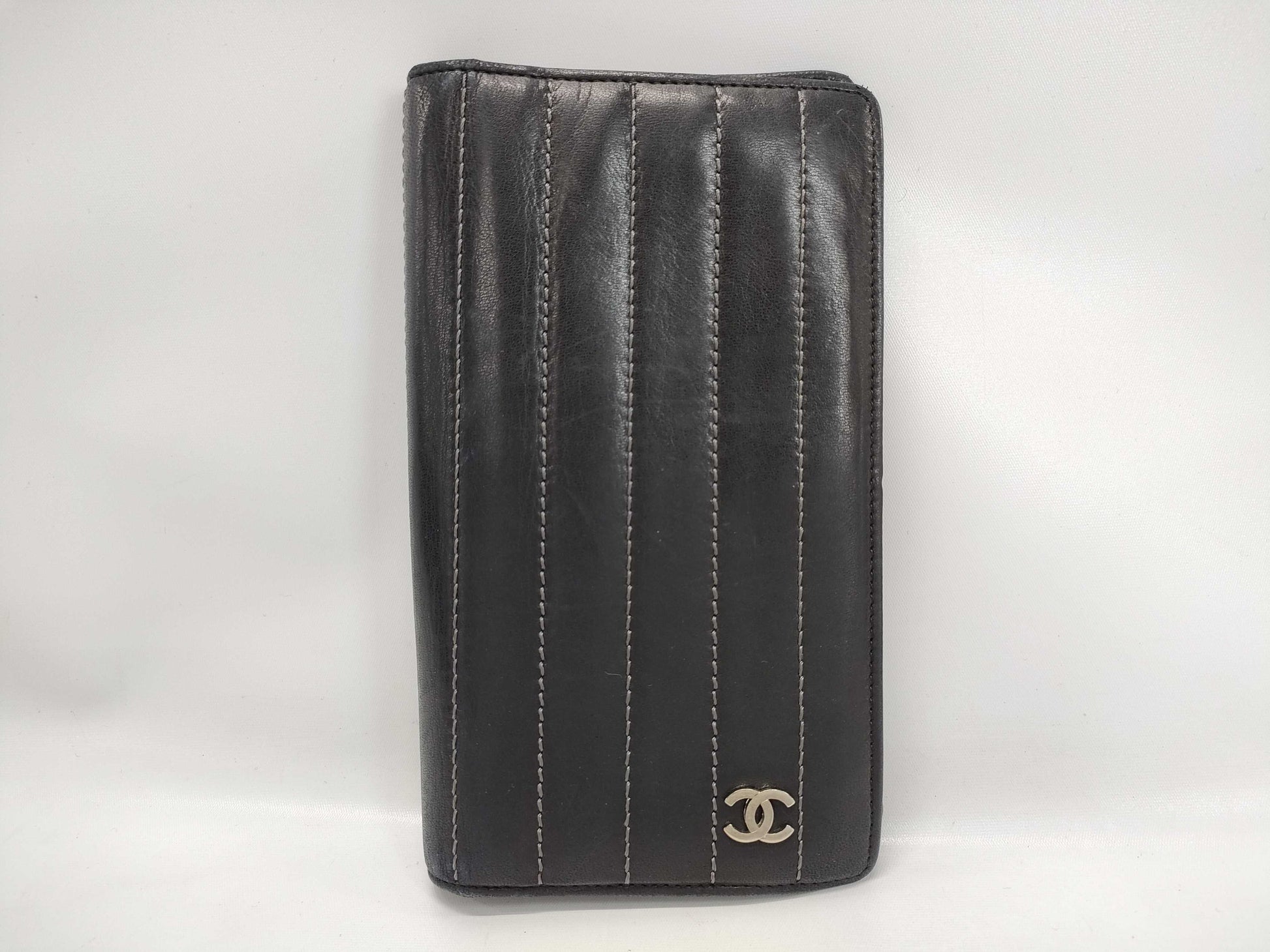 CHANEL Lambskin Mademoiselle Long Wallet