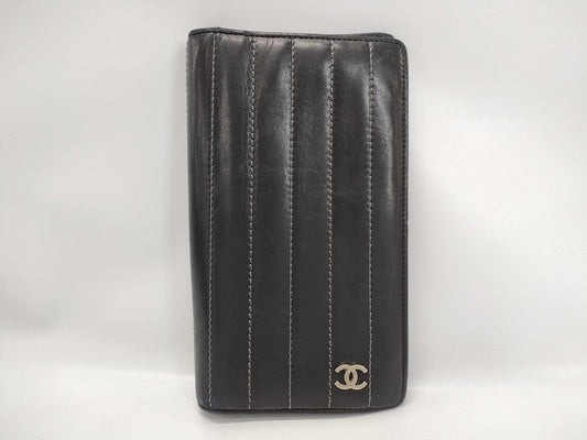 CHANEL Lambskin Mademoiselle Long Wallet