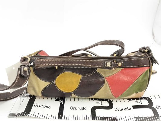 BALLY 2-Way Mini Boston Bag with Floral Print