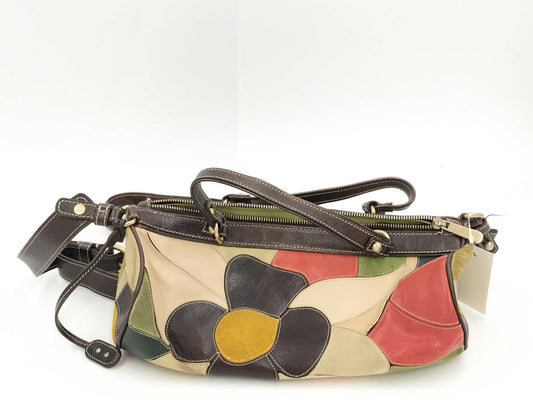 BALLY 2-Way Mini Boston Bag with Floral Print