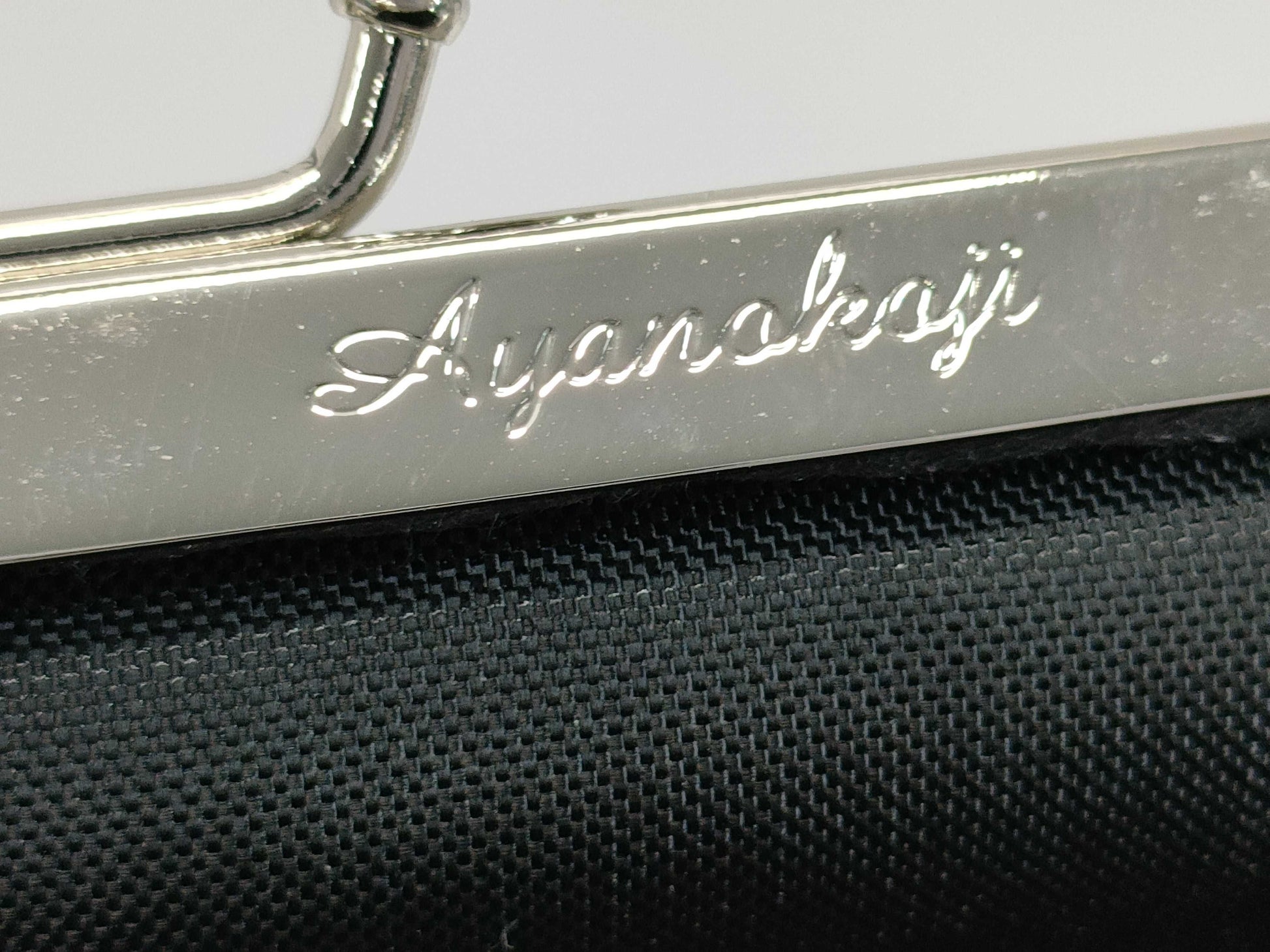 AYANOKOJI Black Label Shoulder Bag with Clasp Closure