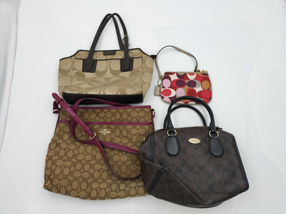 COACH Signature Bag Set Bag