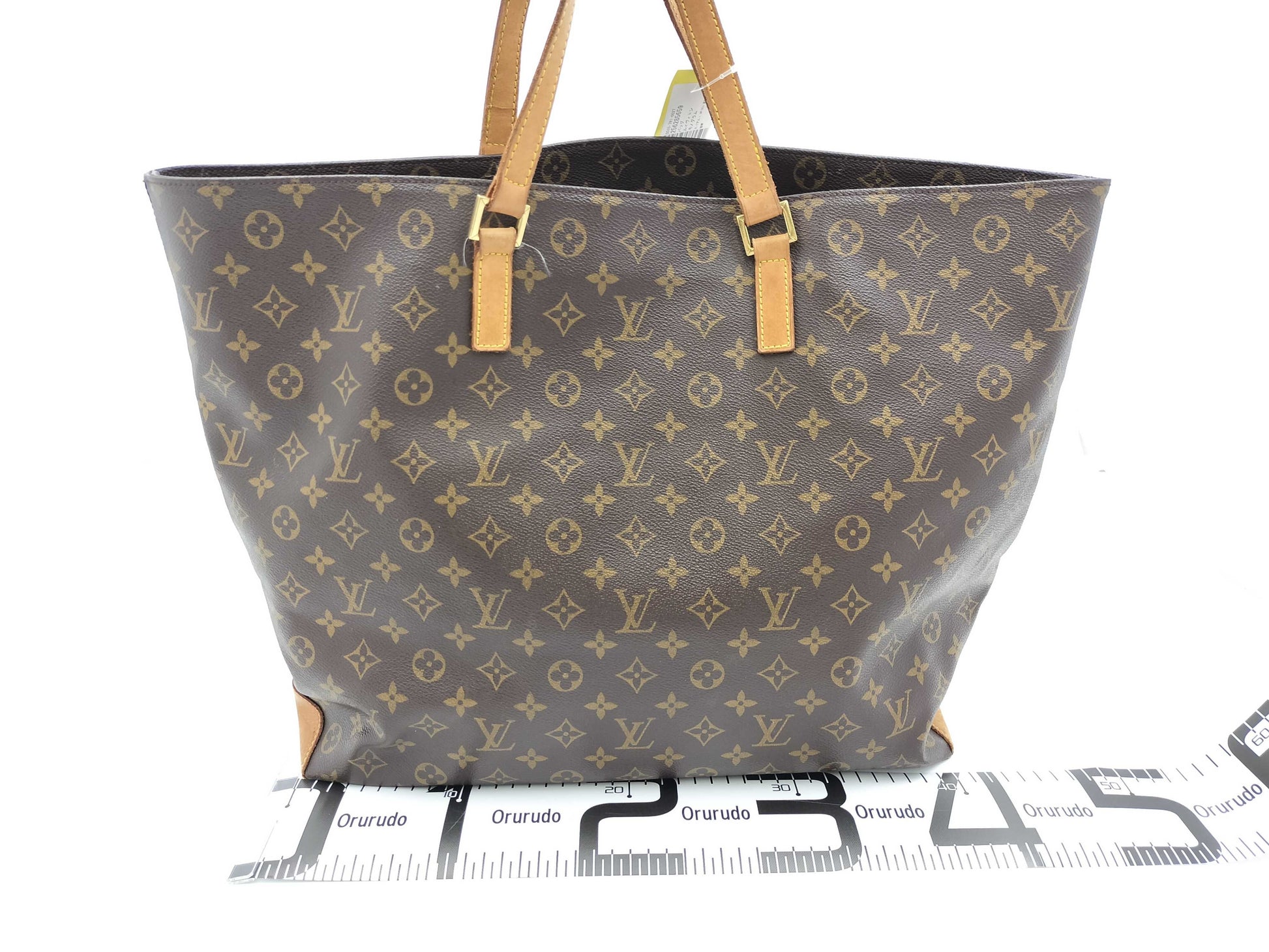 LOUIS VUITTON Monogram Cavallo Alto AR1000 Tote Bag with Bottom Mold and Multiple Amamori