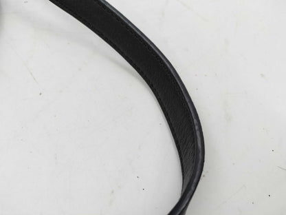 Yves Saint Laurent Black Shoulder Zipper Handbag