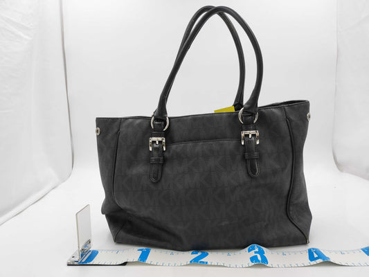 Michael Kors Leather Logo Charm Tote Bag