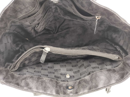 Michael Kors Leather Logo Charm Tote Bag