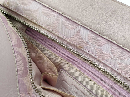 COACH Signature Shoulder/Mini Boston Shoulder Bag
