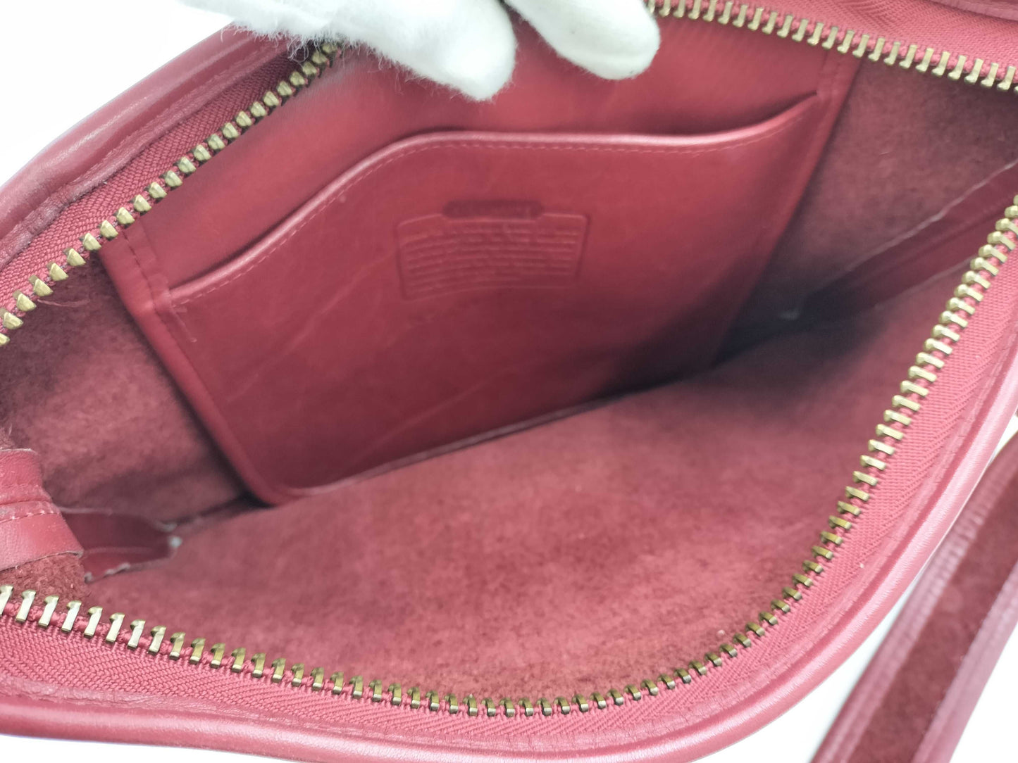 COACH 9953 Red Shoulder Bag