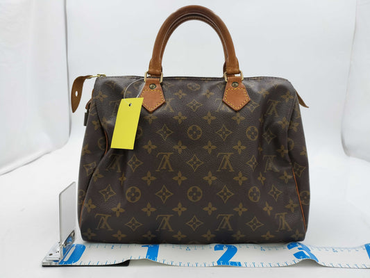 LOUIS VUITTON Monogram Speedy 30 Boston Bag