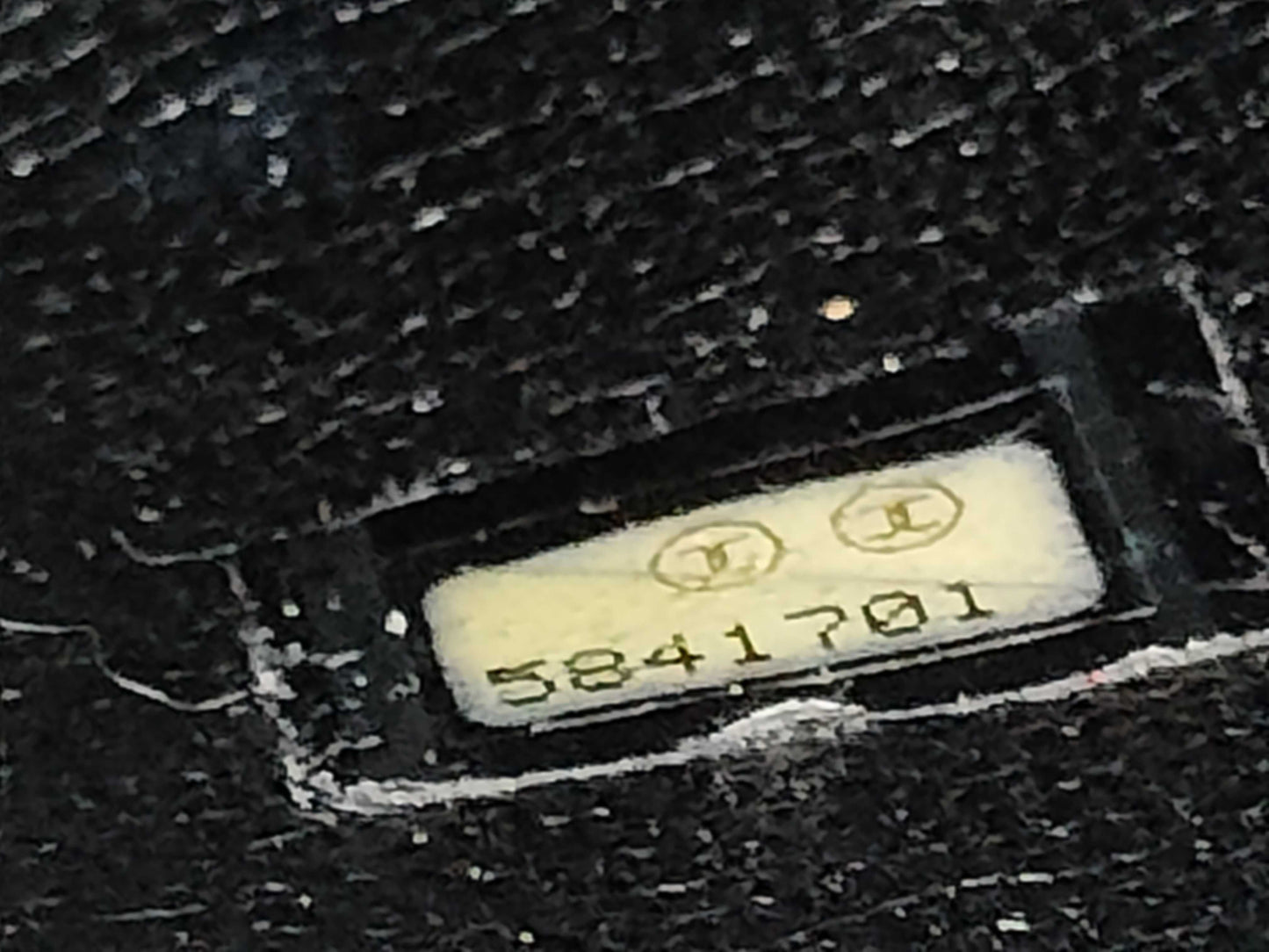 CHANEL Caviar Skin Top Handle Handbag