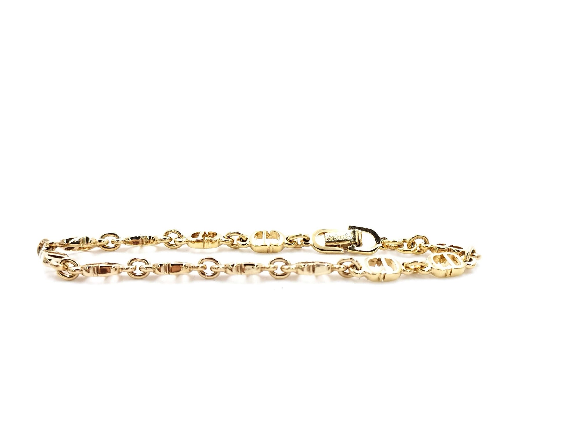 Dior CD Logo Gold Vintage Bracelet/Bangle