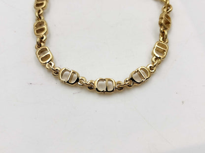 Dior CD Logo Gold Vintage Bracelet/Bangle