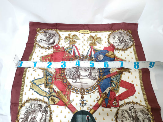 HERMES Carre Carre 90 LEDOUX Scarf