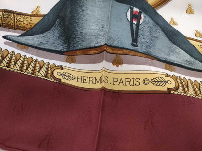HERMES Carre Carre 90 LEDOUX Scarf