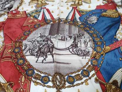 HERMES Carre Carre 90 LEDOUX Scarf
