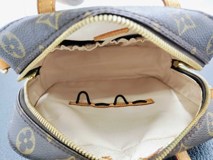LOUIS VUITTON AR0042 Monogram M47500 Spontini Handbag without Shoulder Strap