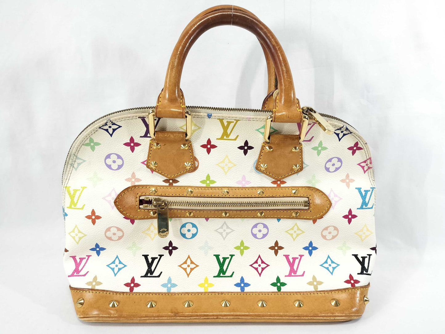 LOUIS VUITTON FL0084 Monogram Multicolore Bron Alma Handbag