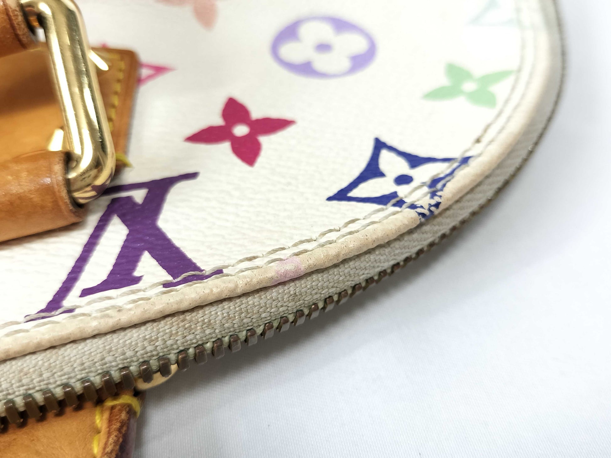 LOUIS VUITTON FL0084 Monogram Multicolore Bron Alma Handbag