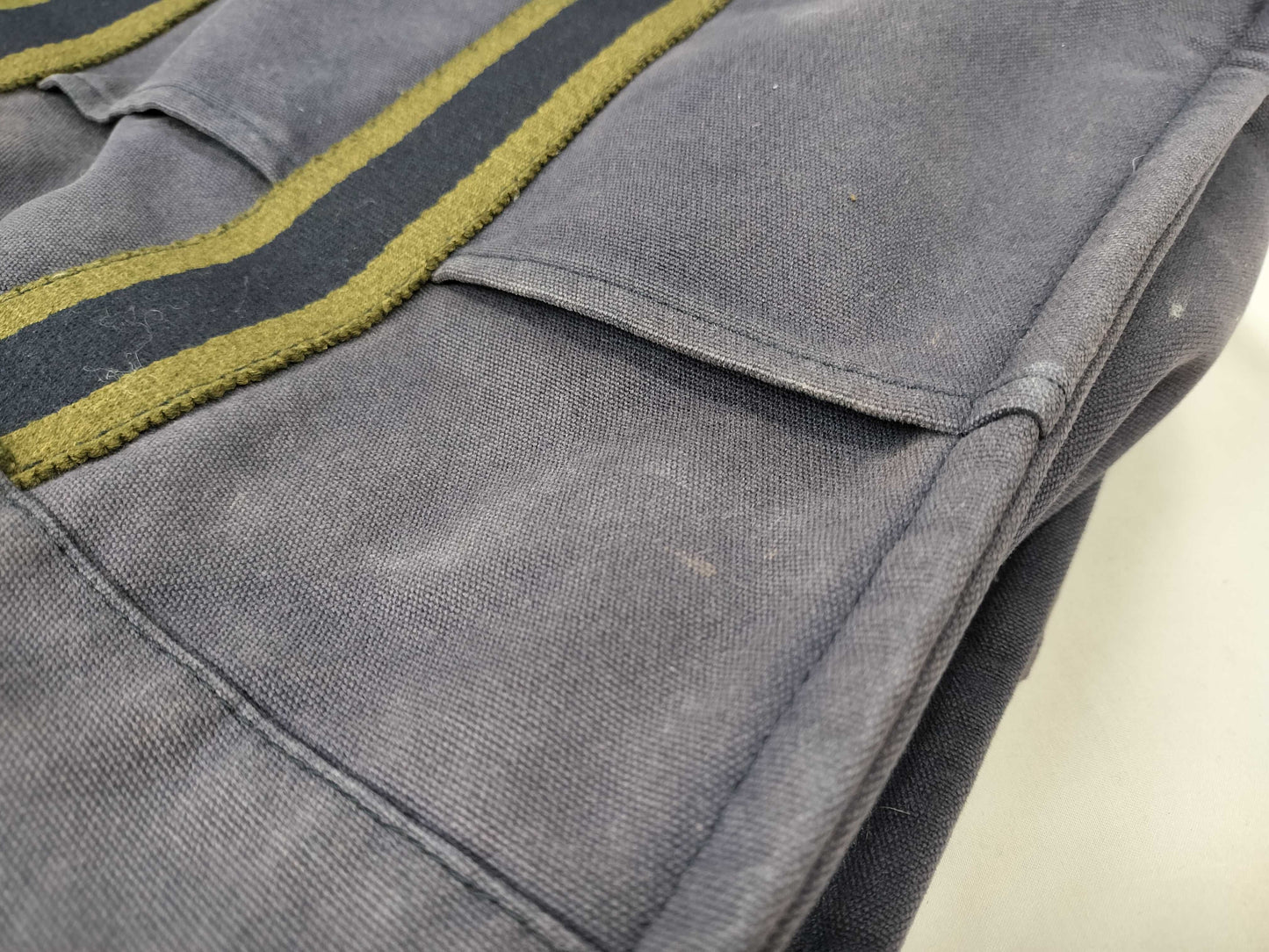 HERMES Foul Tou Navy/Khaki Handbag