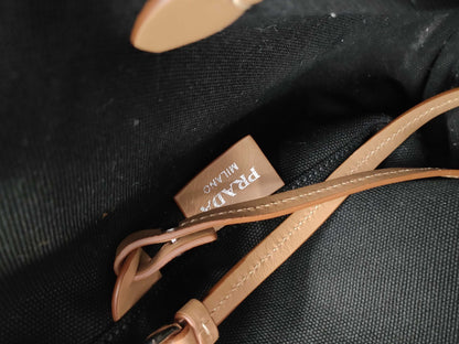 PRADA Bucket Handbag with Pouch