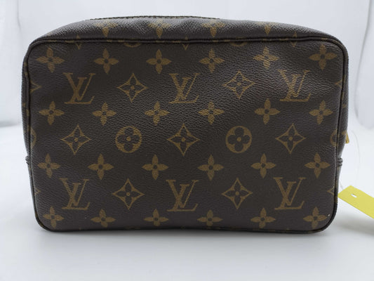 LOUIS VUITTON Monogram Truss Toilette Mono Reupholstered Pouch