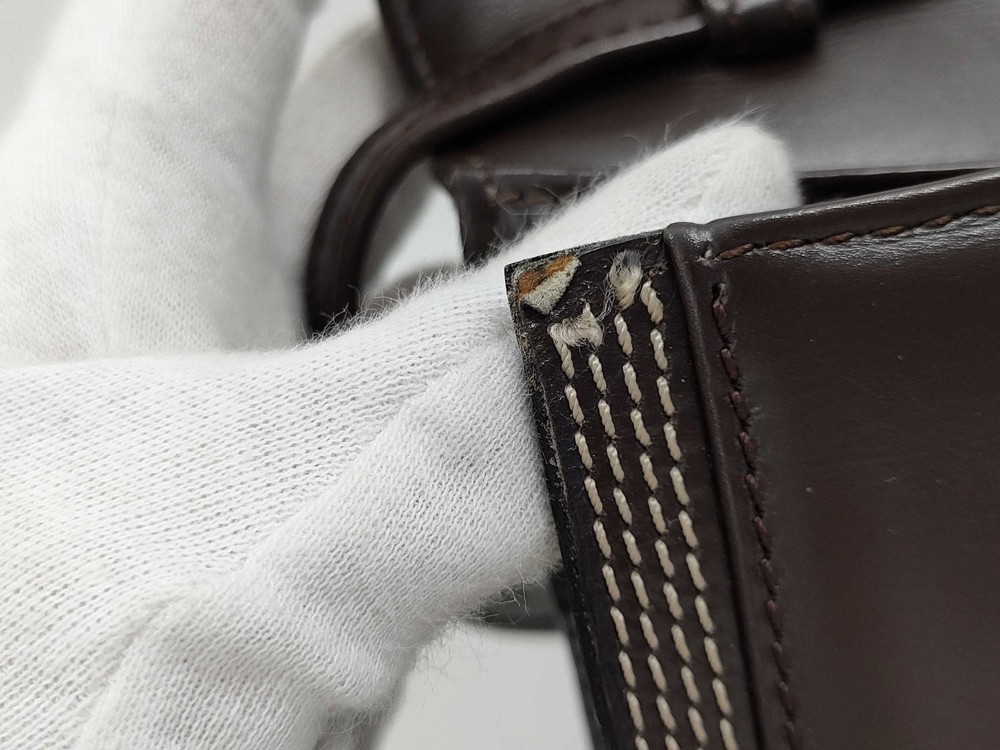 LOEWE Anagram Leather Shoulder Bag