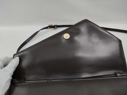 LOEWE Anagram Leather Shoulder Bag