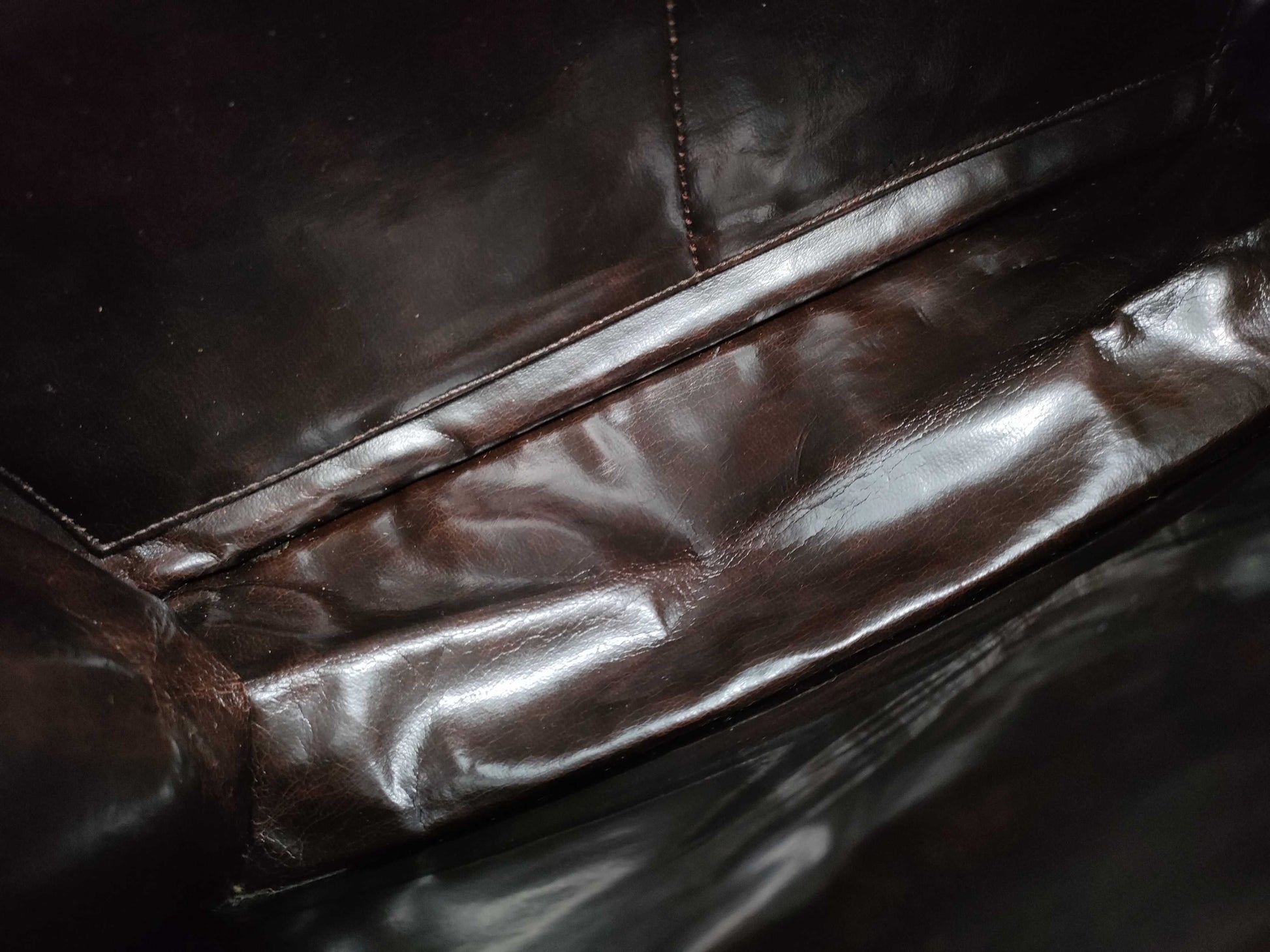 LOEWE Anagram Leather Shoulder Bag