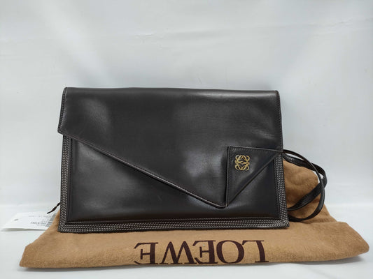 LOEWE Anagram Leather Shoulder Bag