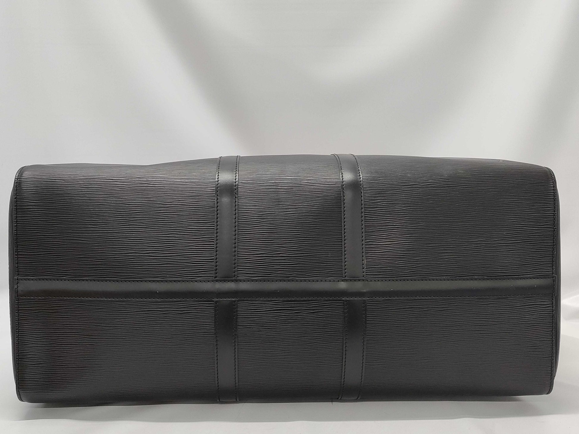 LOUIS VUITTON SP0927 Epi Keepall 55 M59142 Noir Boston Bag