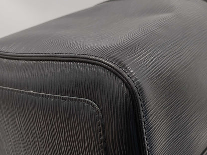 LOUIS VUITTON SP0927 Epi Keepall 55 M59142 Noir Boston Bag