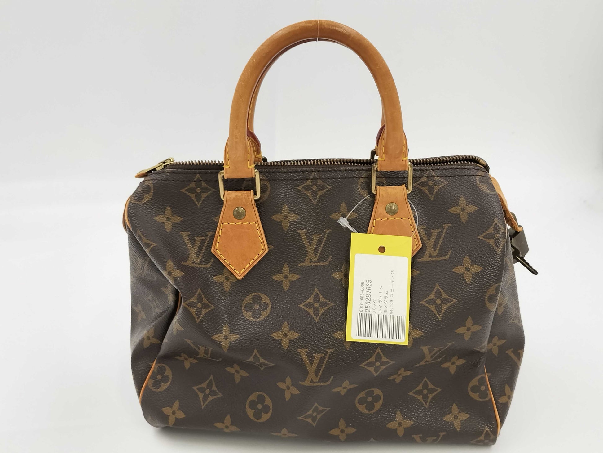 LOUIS VUITTON Monogram M41109 Speedy 25 Handbag
