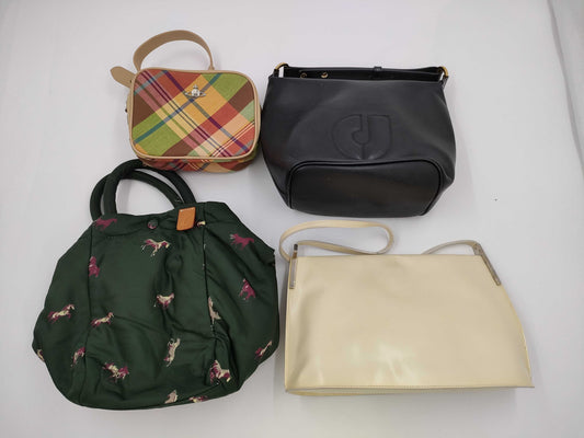  FURLA, Vivienne Westwood, Russet, etc. Total of 4 bags