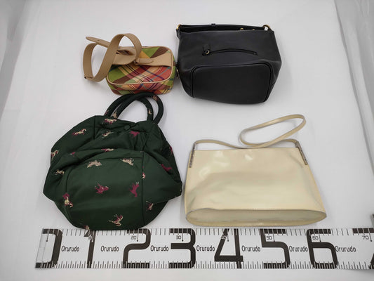  FURLA, Vivienne Westwood, Russet, etc. Total of 4 bags