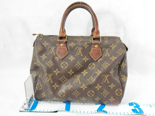 LOUIS VUITTON VI0972 Monogram M41109 Speedy 25 Boston Bag