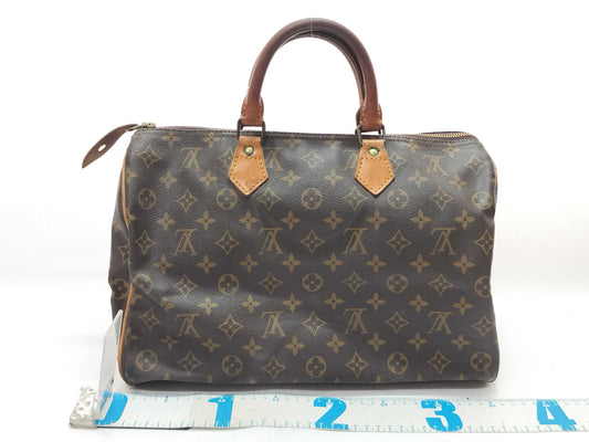 LOUIS VUITTON MB851 Monogram M41107 Speedy 35 Boston Bag